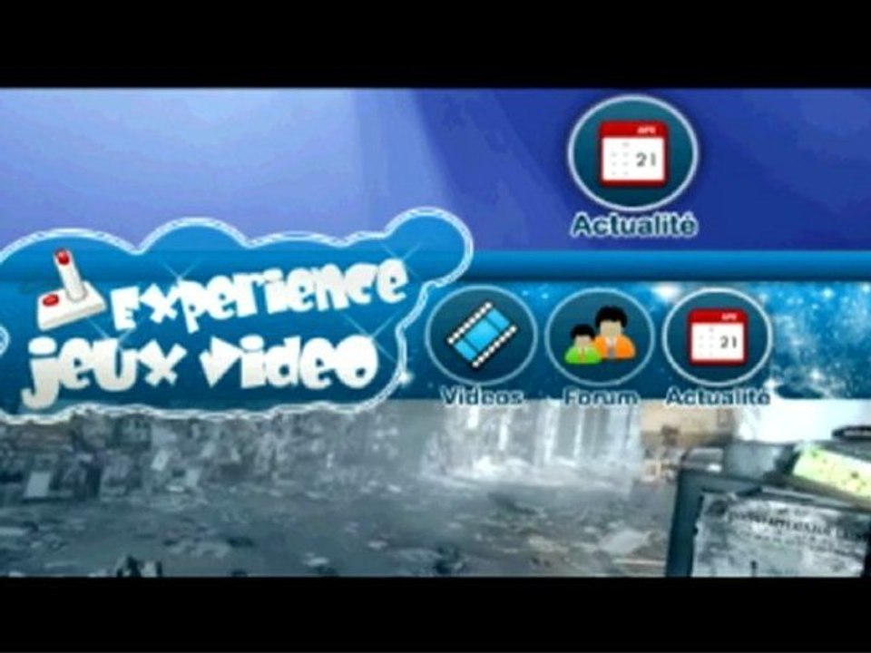 Introduction Vidéo pour ExperienceJeuxVidéo.com no sound