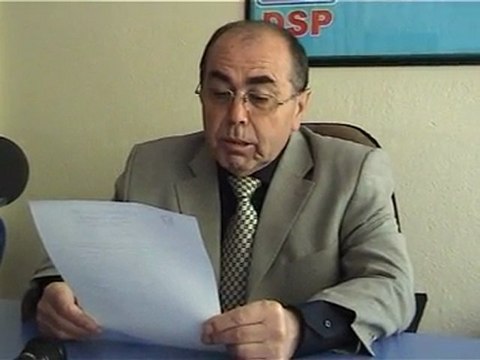 DSP İl Başkanı Özen basın toplantısı düzenledi_4 nisan2010