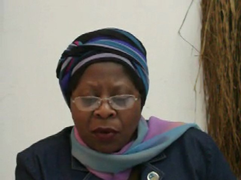 JUSTINE M'POYO KASA-VUBU UROME-COC BRUXELLES 04.05.2010