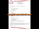 Resume eBook How to write a resume tips samples