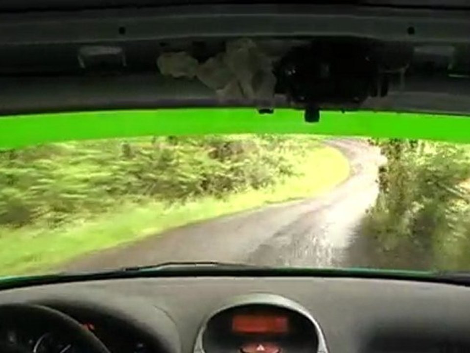 rallye de nay 2010 es1 bernard didier