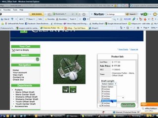 Clearview Putter Web Tour