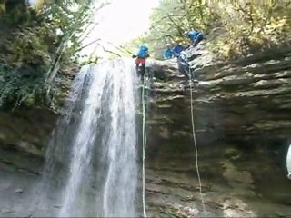 Sortie Canyon dans l'Ain