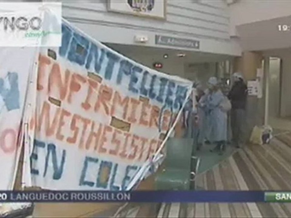 France 3 Languedoc Roussillon 4 mai 2010 Mobilisation IADE