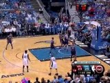 Dwight Howard spins and throws down the huge dunk.