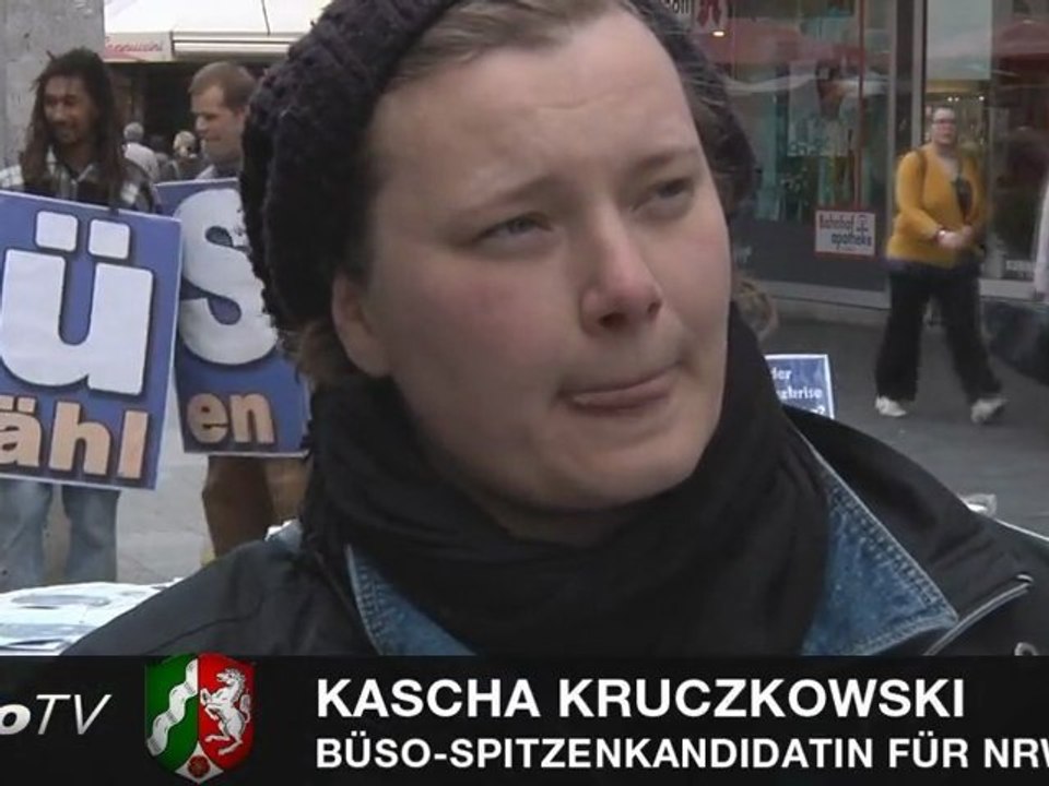 Kascha bringt neues D-Mark-Flugblatt nach Bielefeld