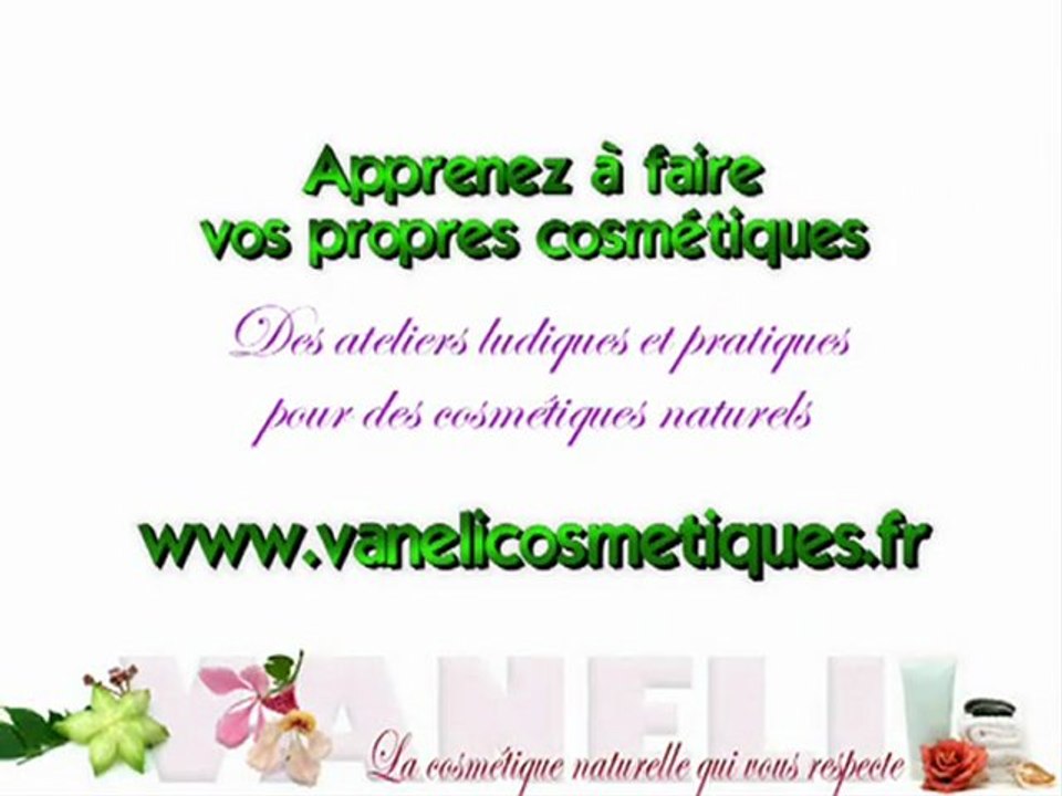 atelier cosmétique