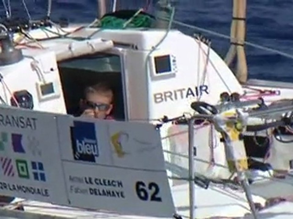 Transat AG2R LA MONDIALE Images d'Ocean Alchemist du 04/05