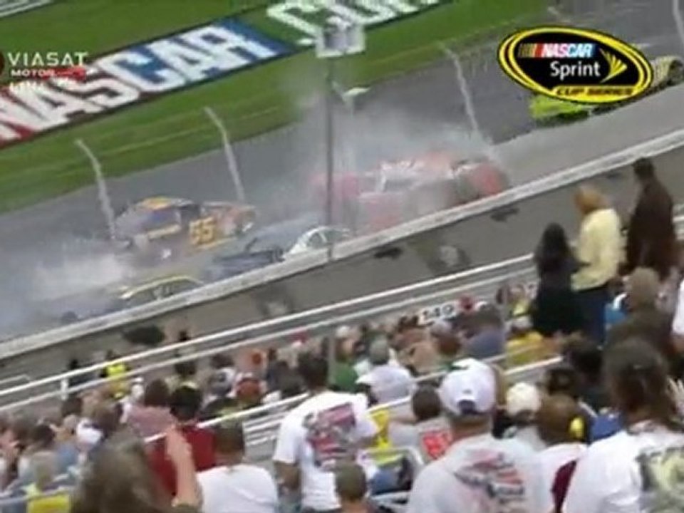 Nascar crash