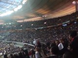 Finale CDF : PSG - Monaco : L'hymne francais Virage Auteuil