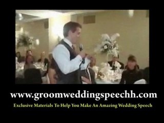 Groom Wedding Speech