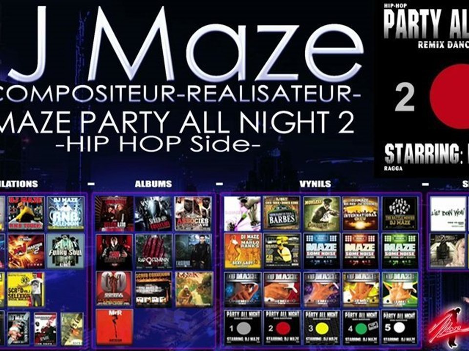DJ MAZE Party all night 2: HIP HOP (SIDE B)