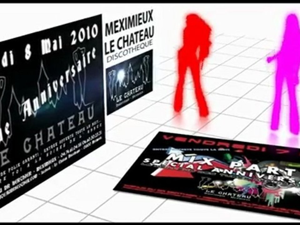 DJ Chris présente l'anniv' du Chateau discothèque 2010 !