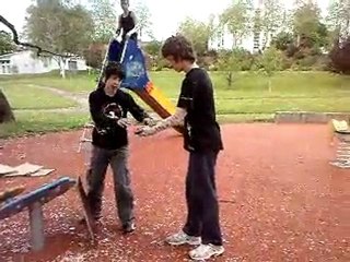 ETW OVER THE LIMITE triple h vs john cena STRET FIGHT match