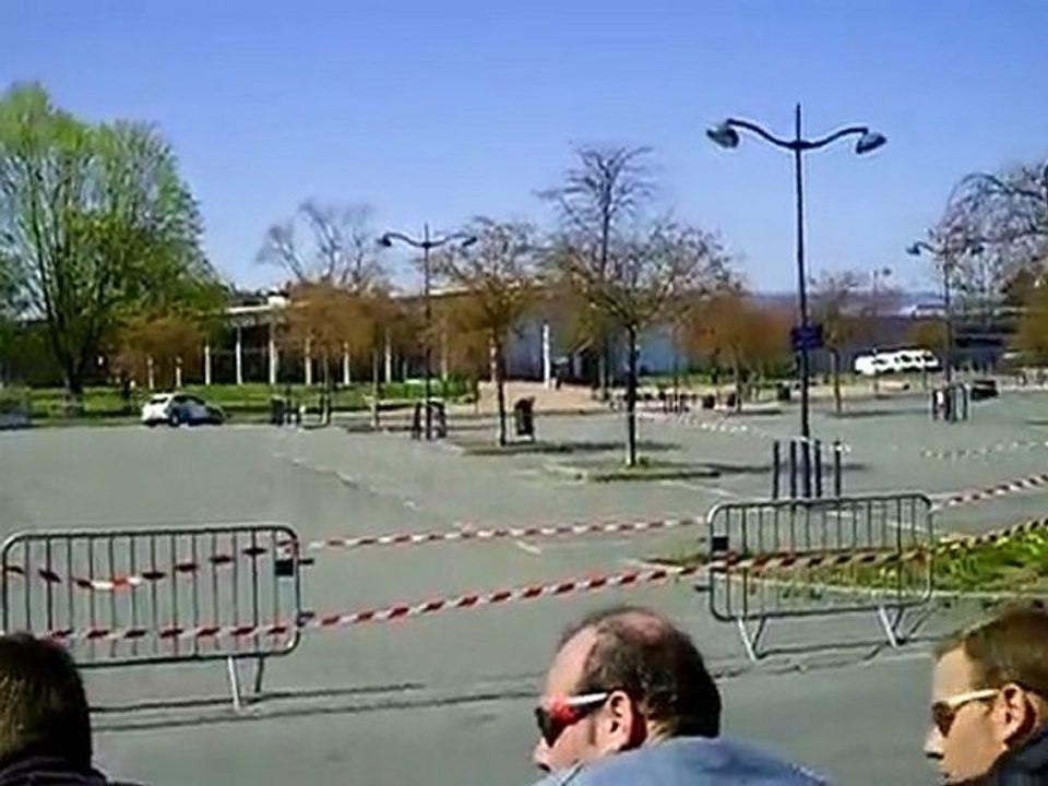 Peugeot 205 rallye slalom de belleville argvs 11/04/2010