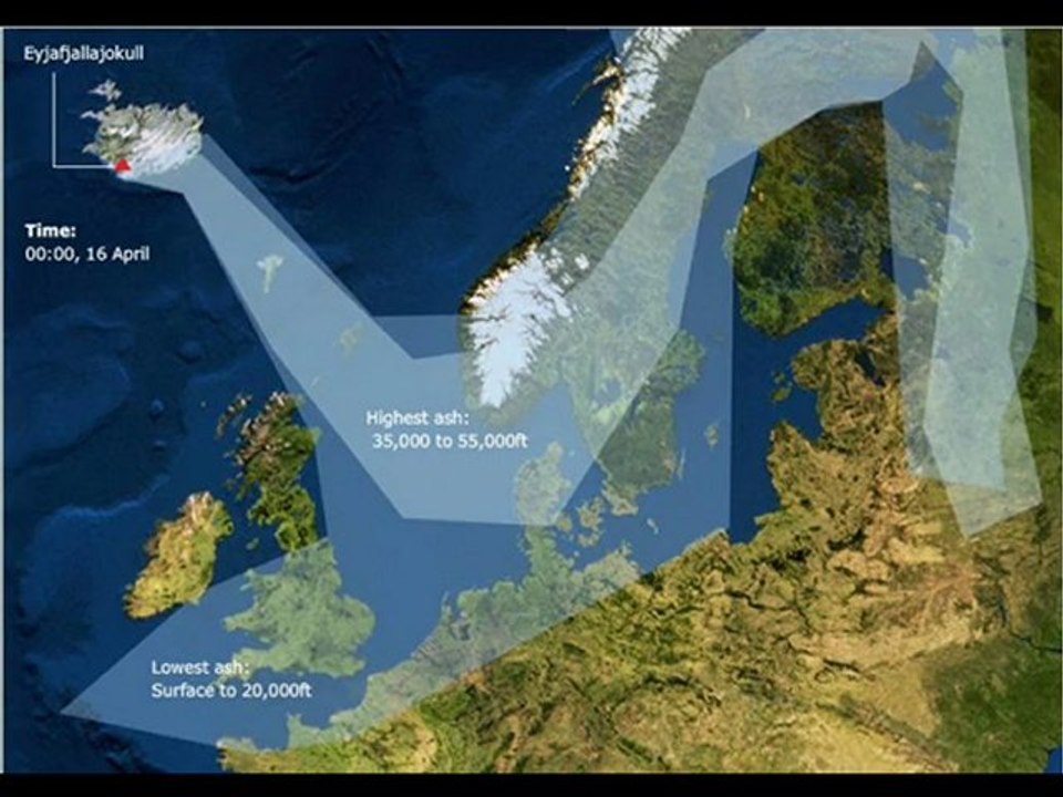 Iceland EyjafjallaJokull Volcano
