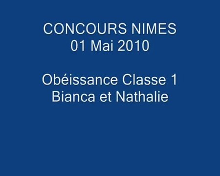 Classe 1 Bianca Nîmes