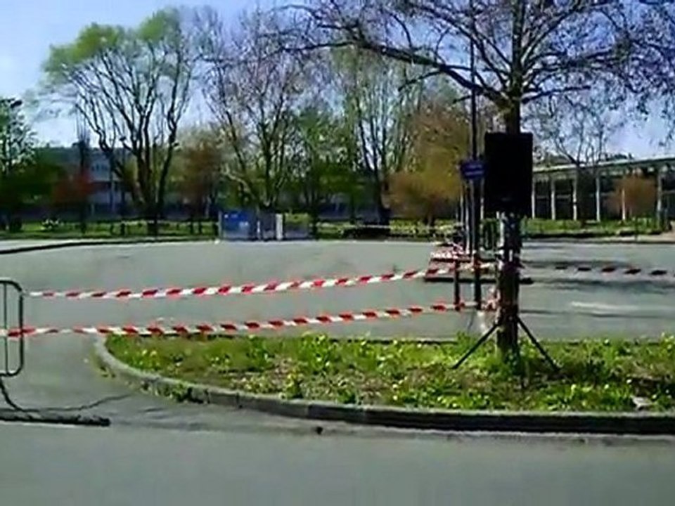 Super 5 gt turbo phase 1 slalom belleville 11/04/2010