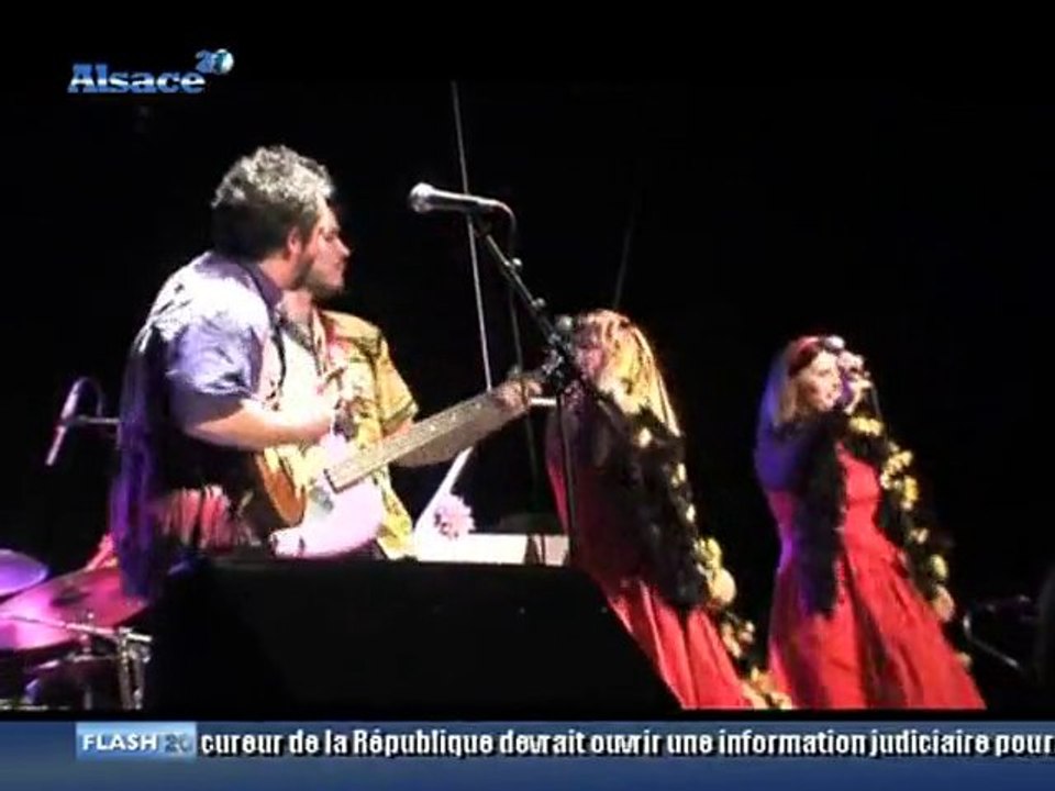 Lionel Grob et le FuegOrchestra à L'Humour des Notes