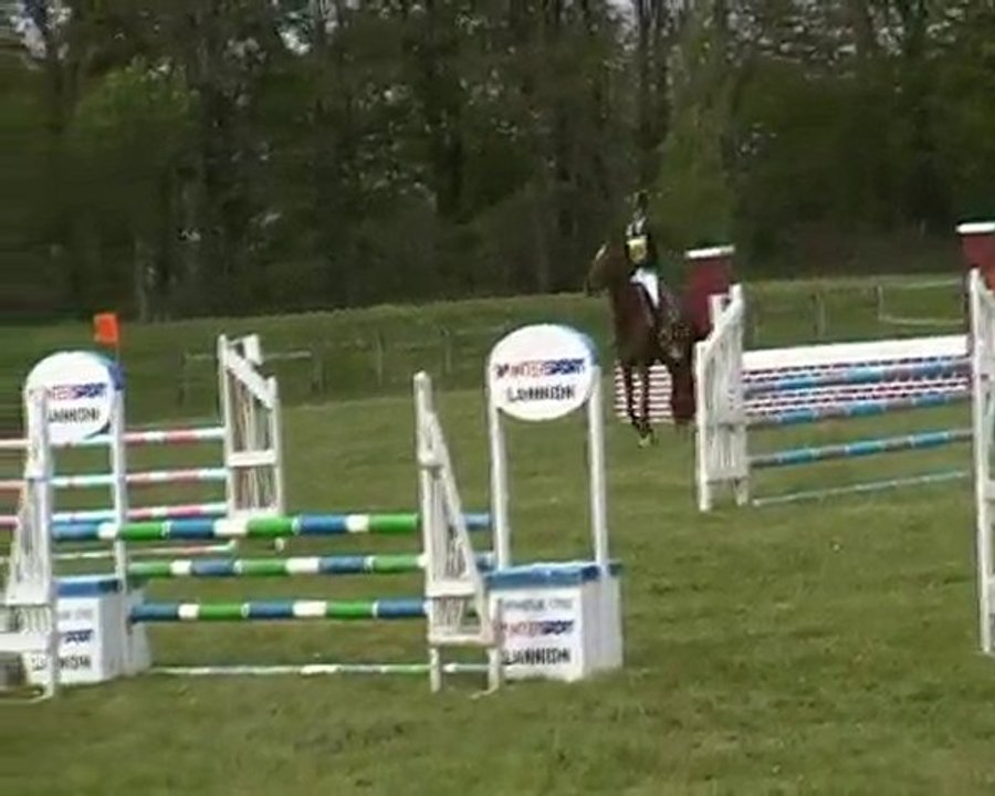 Ocaraflame et Célia CCE Corlaix Am2 en CSO