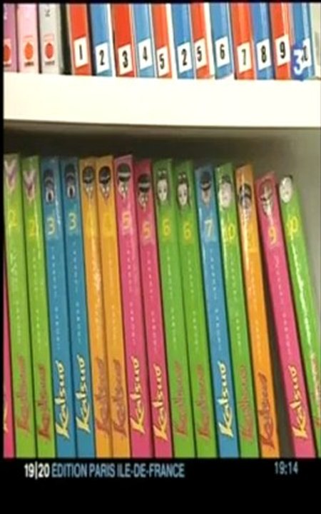 manga cafe sur le 19/20 france3