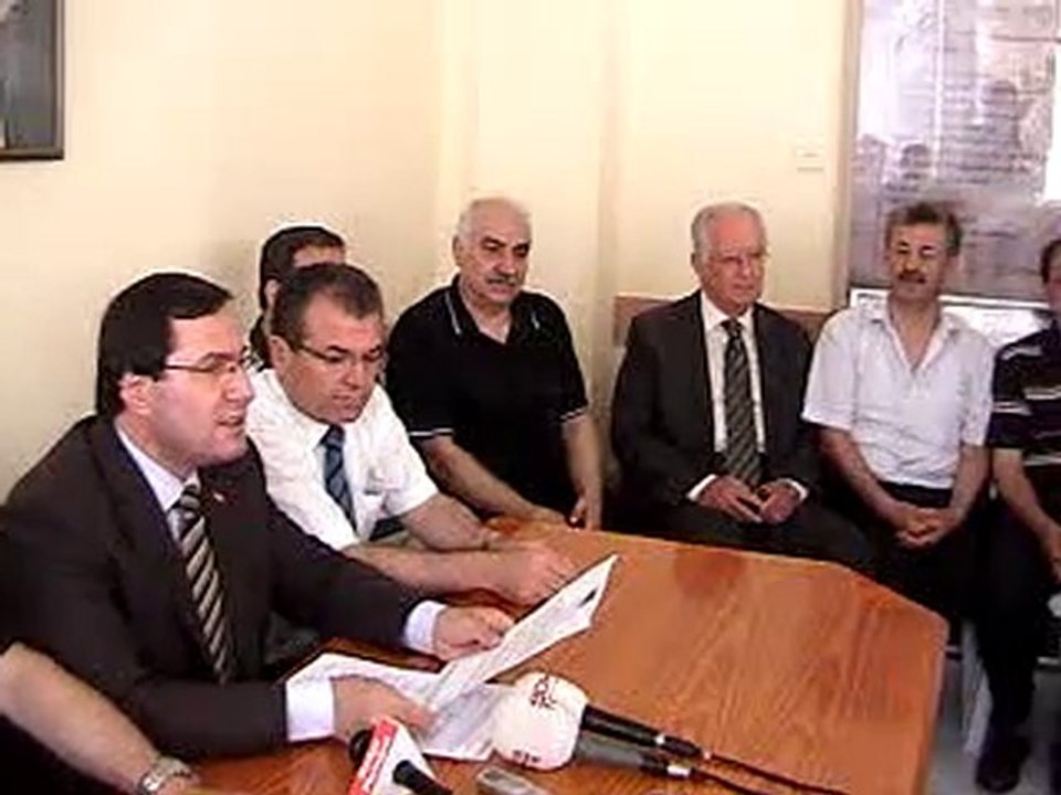 CHP MERSİN İL BAŞKANI YILMAZ ŞANLI'NIN BASIN AÇIKLAMASI