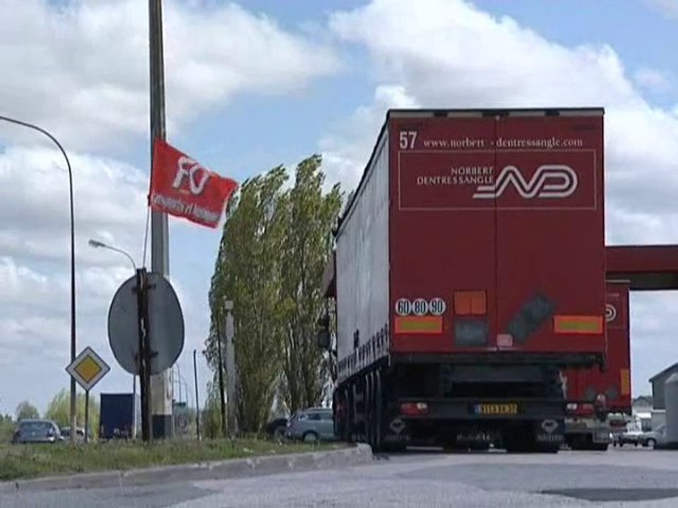 Calaisis TV : Journée d'action chez Norbert Dentressangle