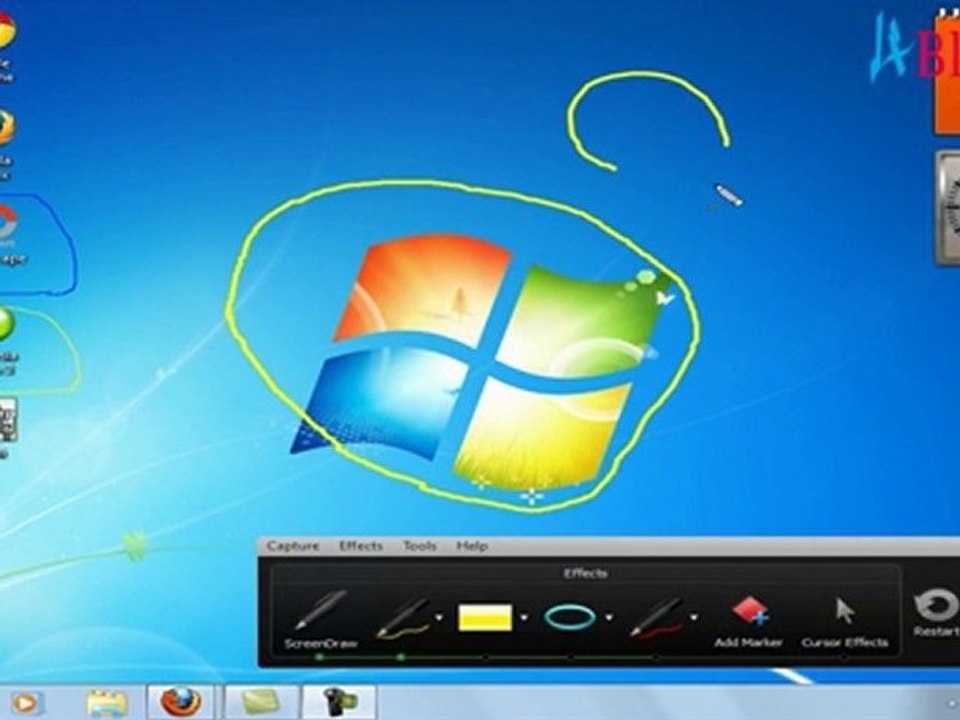 Screen draw & marker section in camtasia studio 6.0 - Part 2