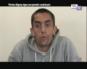 Aigouy signe son premier contrat pro