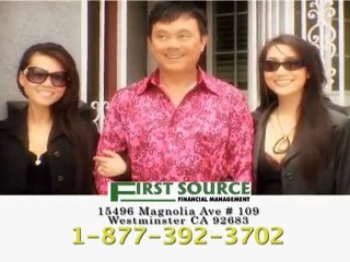 Chi Tai dong quang cao cho First Source  90