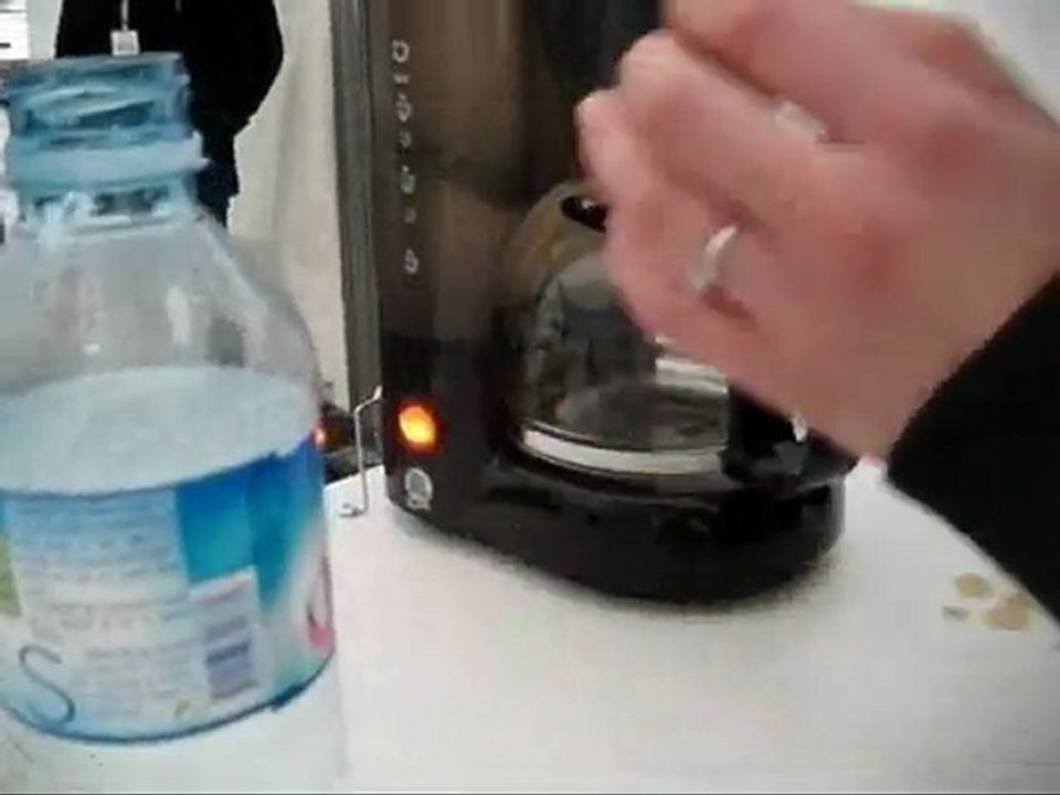 Vidéo machine a café