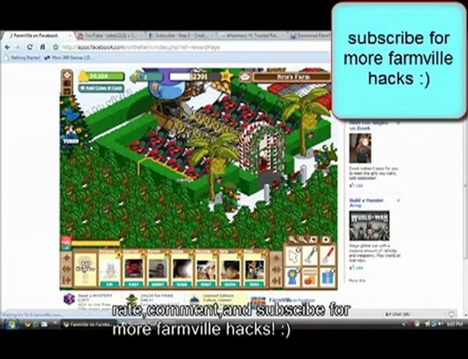 FarmVille Money And Experence Hack New 2010!!