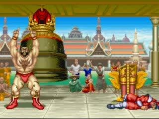 Street fighter 2 Zangief cps2