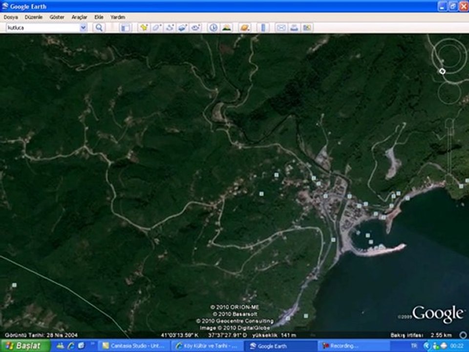 Kutluca Koyu Uzay Gorunum