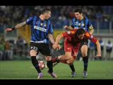 AS Roma 0-1 Intermilan Milito scored, Totti sent-off