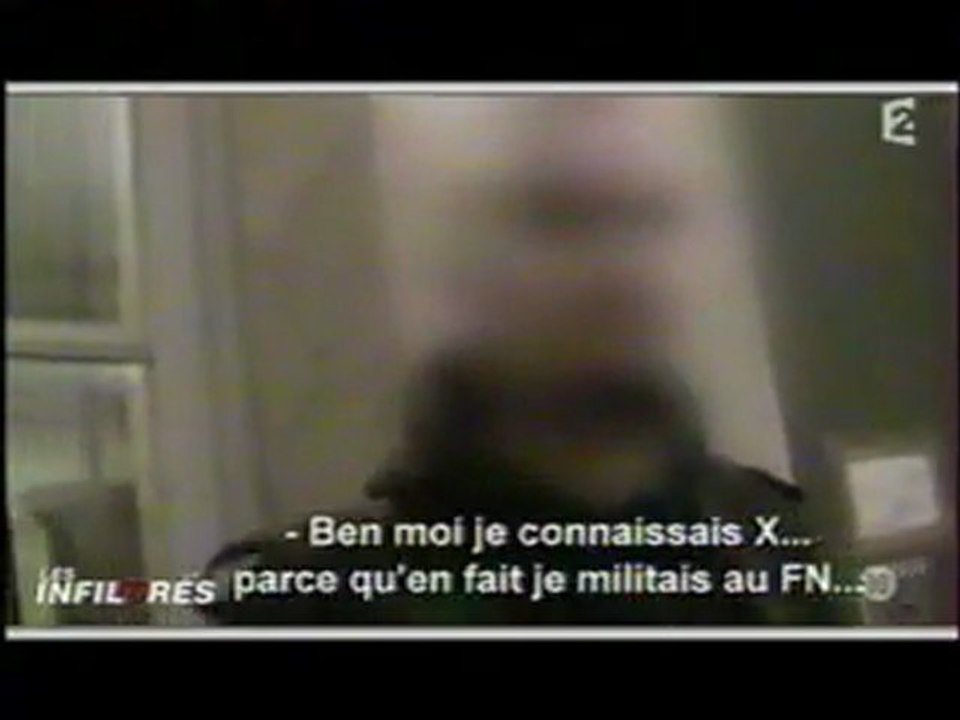 Les infiltrés: Extreme doite du Pere. P1.