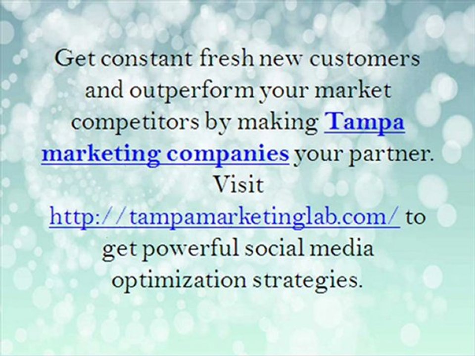 Tampa Marketing Companies