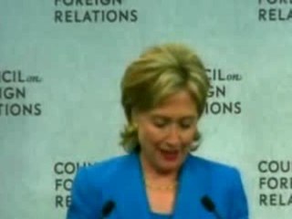 Hillary Clinton admits that the CFR runs the Government