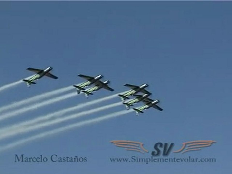 Esquadrilha da Fumaça - Air Fest Morón 2010