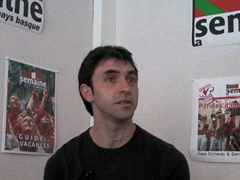 Xabi Larralde, partie2, Batasuna, La Semaine du Pays Basque