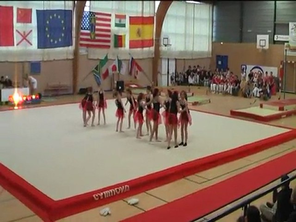 Gymnaestrada Rennes 2010 Espagne Acrosport CPB Rennes