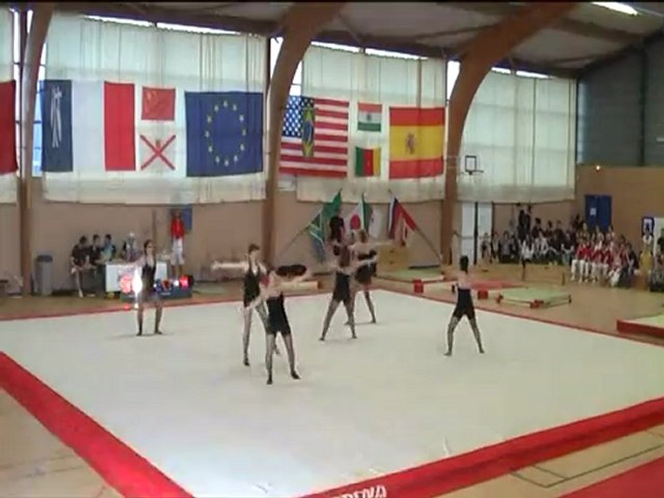 Gymnaestrada Rennes 2010 France Groupe 2 Aérobic Pacé