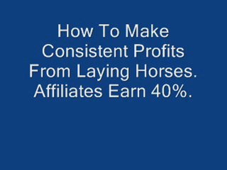 Make Easy Money From Losing Horses!