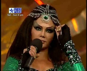 Rakhi and Abhishek perform together in a sizzling performanc