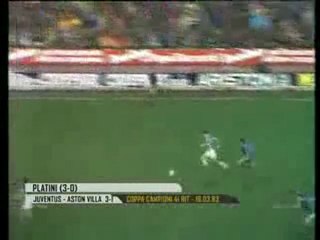 Juventus 3 - 1 Aston Villa 1982/83 Copa de Europa