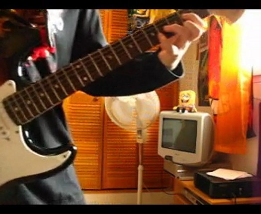 Guitare Tout le monde est malheureux (AqME)