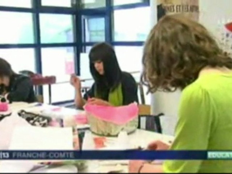 Lycée Aragon Hericourt Art plastique mai 2010