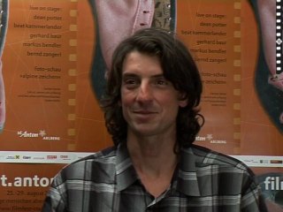 Dean Potter beim 15. Filmfest St. Anton