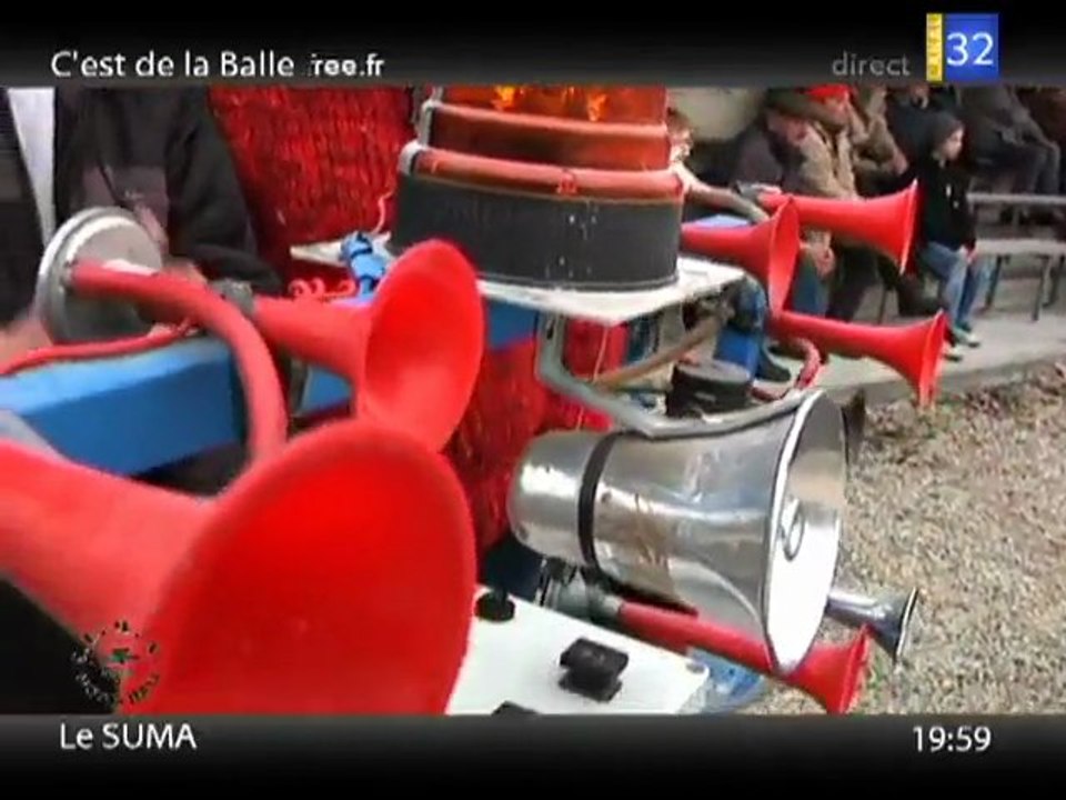 Les supporters du SUMA Motoball