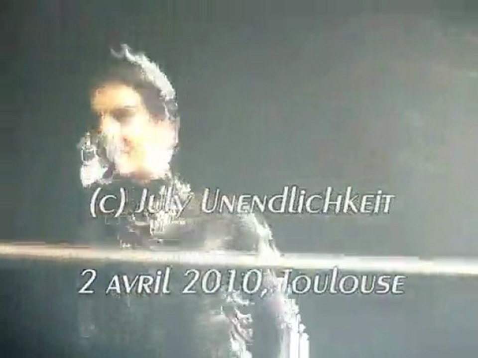 "kampf der liebe" Tokio Hotel à Toulouse 02.04.2010